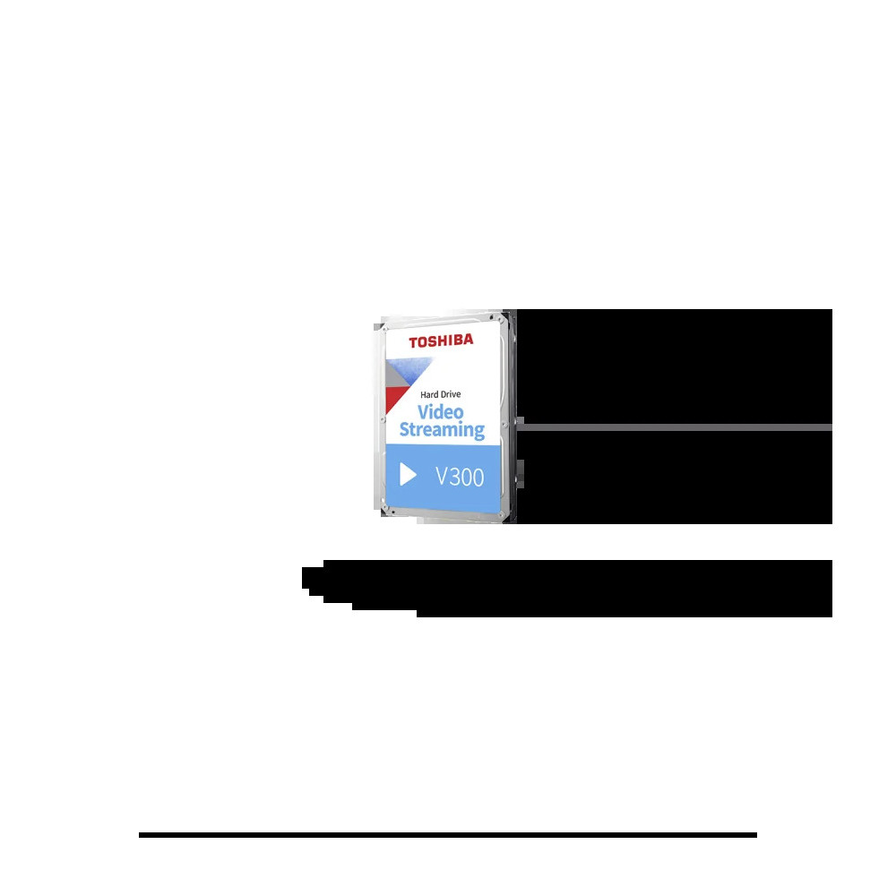 DISQUE DUR DE SURVEILLANCE TOSHIBA S300 SATA 3.5” 2TO (S300)