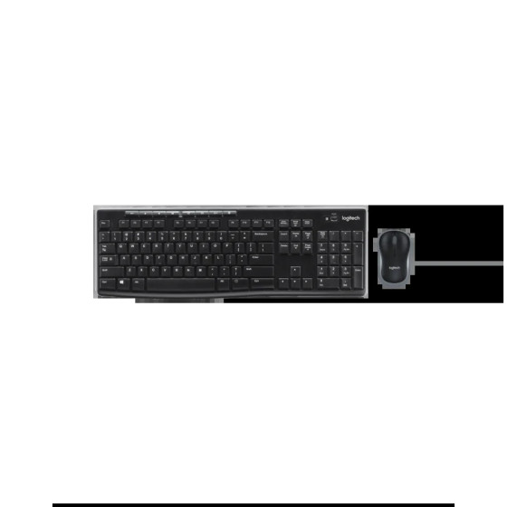 CLAVIER ET SOURIS LOGITECH DESKTOP SANS FIL MK270 (920-004510)