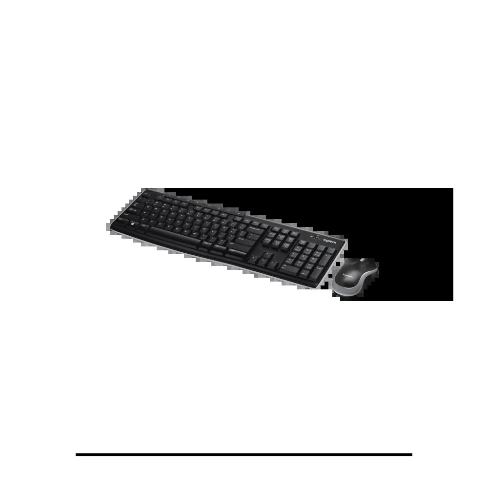 CLAVIER ET SOURIS LOGITECH DESKTOP SANS FIL MK270 (920-004510)