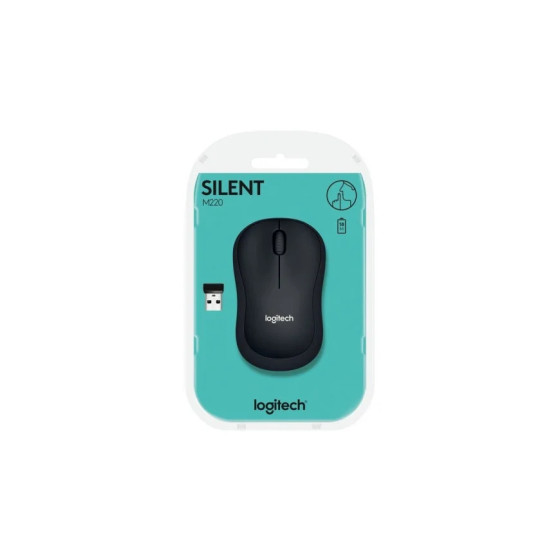SOURIS WIRELESS LOGITECH M220 SILENT PLUS (910-004878)
