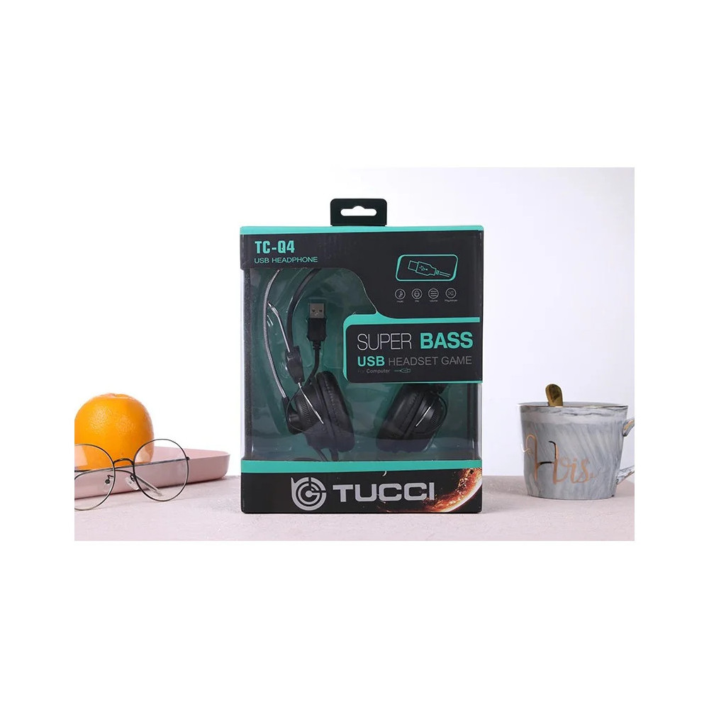 MICRO CASQUE GAMING TUCCI USB STÉRÉO (TC-Q4)