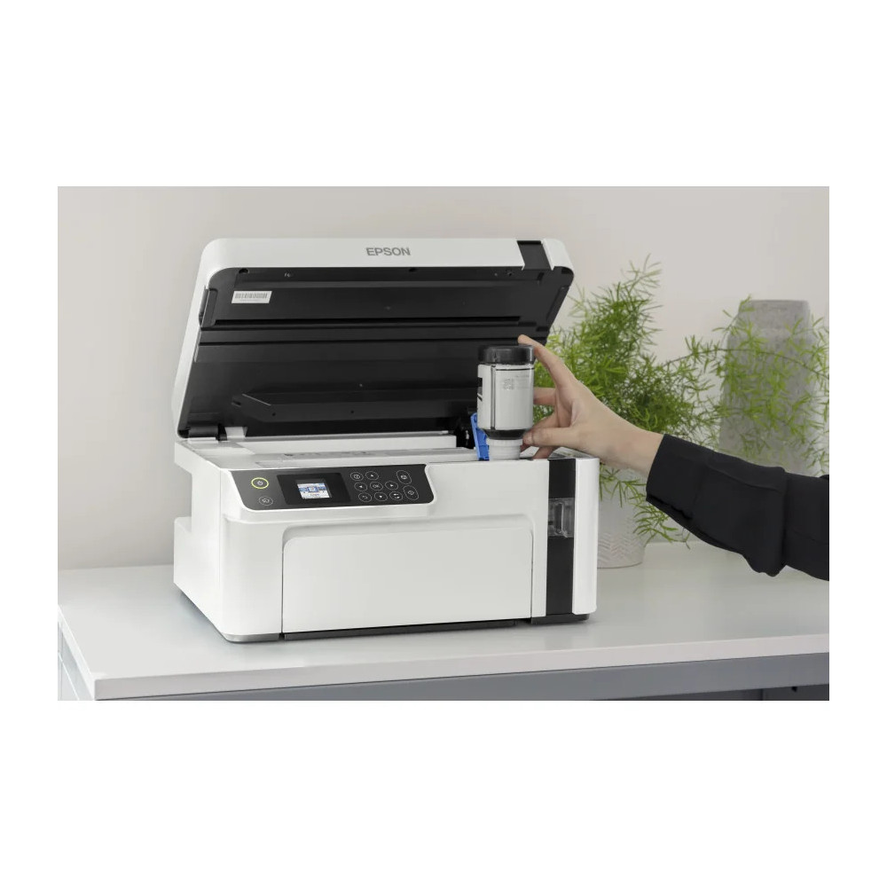 EPSON ECOTANK M2120 IMPRIMANTE MULTIFONCTION MONOCHROME À RÉSERVOIRS RECHARGEABLES (C11CJ18403)