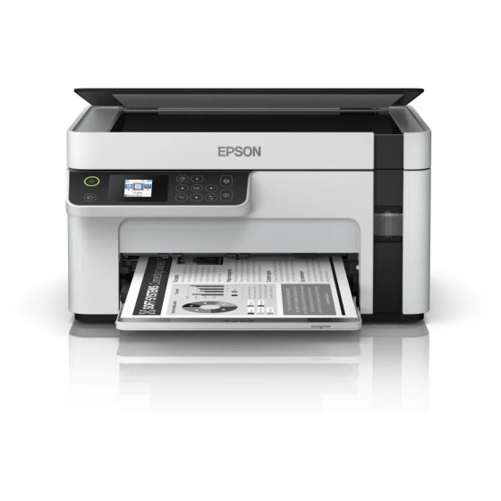 EPSON ECOTANK M2120 IMPRIMANTE MULTIFONCTION MONOCHROME À RÉSERVOIRS RECHARGEABLES (C11CJ18403)