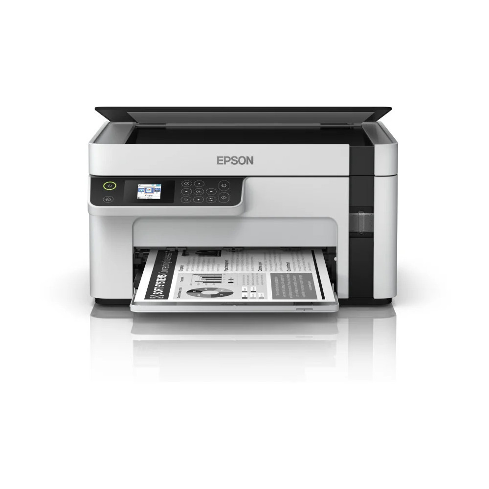 EPSON ECOTANK M2120 IMPRIMANTE MULTIFONCTION MONOCHROME À RÉSERVOIRS RECHARGEABLES (C11CJ18403)