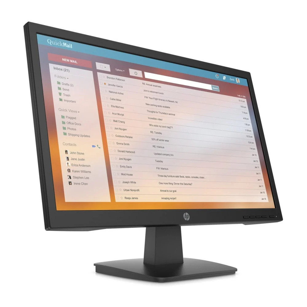 ÉCRAN 21,5" FULL HD HP P22V G4 (9TT53AS)
