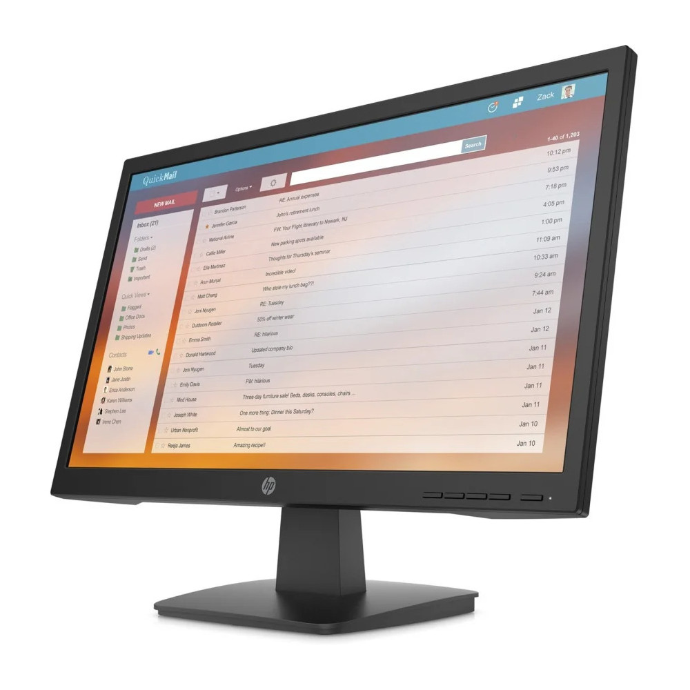 ÉCRAN 21,5" FULL HD HP P22V G4 (9TT53AS)