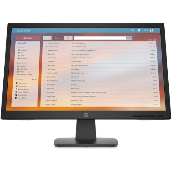 ÉCRAN 21,5" FULL HD HP P22V G4 (9TT53AS)