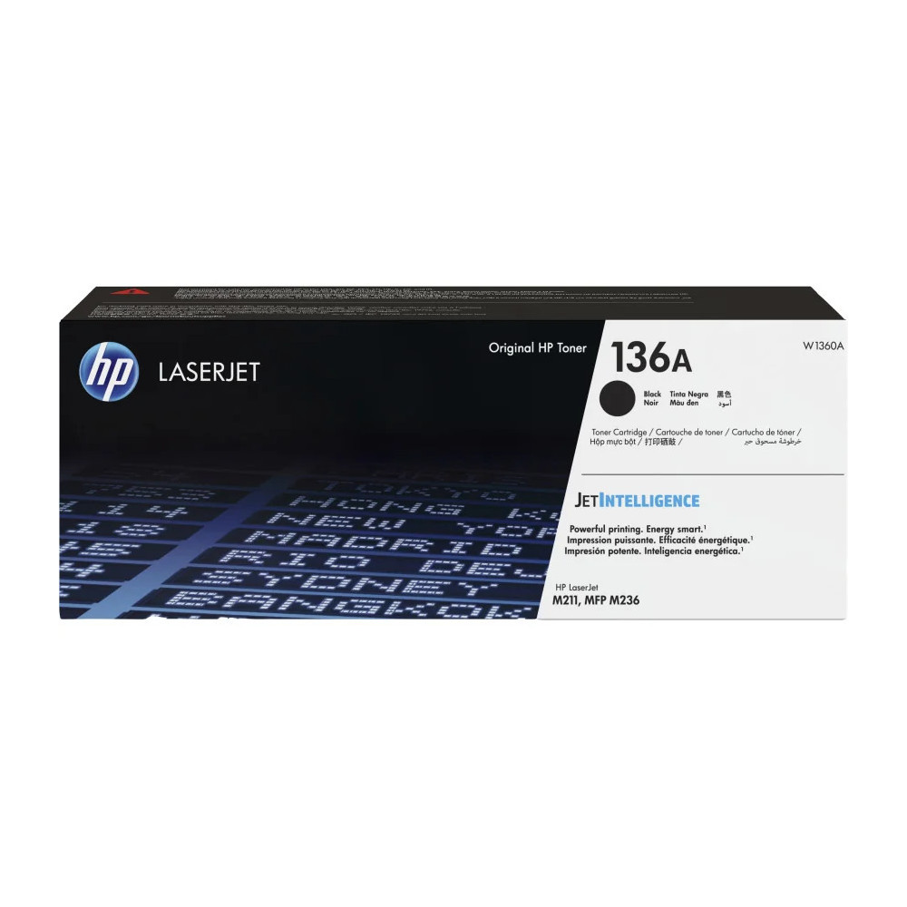 HP 136A NOIR - TONER HP LASERJET D'ORIGINE (W1360A)