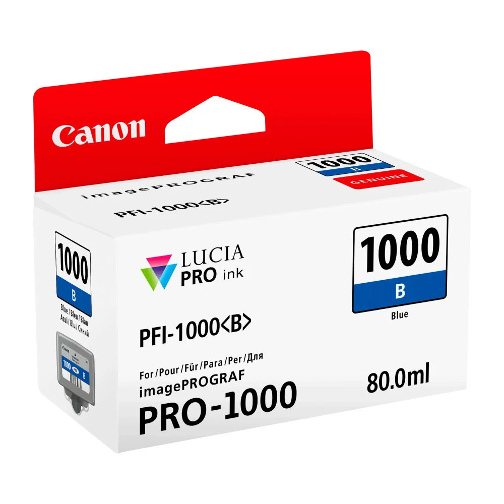 CANON PFI-1000 CO OPTIMISATION DE CHROMINANCE - CARTOUCHE D'ENCRE CANON D'ORIGINE (0556C001AA)