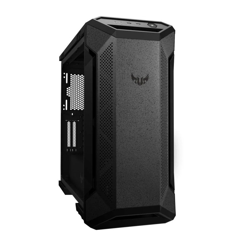 BOÎTIER PC ASUS TUF GAMING GT501 AU FORMAT EATX AVEC PANNEAU AVANT EN MÉTAL PANNEAU LATÉRAL EN VERRE TREMPÉ (90DC0012-B49000)