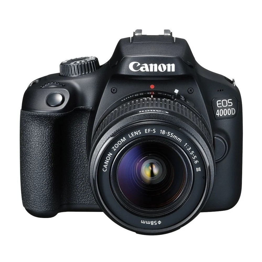 APPAREIL PHOTO REFLEX CANON EOS 4000D + OBJECTIF EF-S 18-55MM III(3011C003AA)