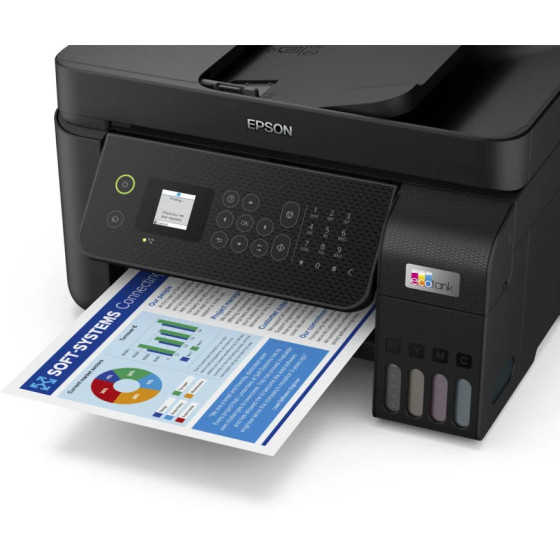 EPSON ECOTANK L5290 IMPRIMANTE PRO MULTIFONCTION À RÉSERVOIRS RECHARGEABLES(C11CJ65405)