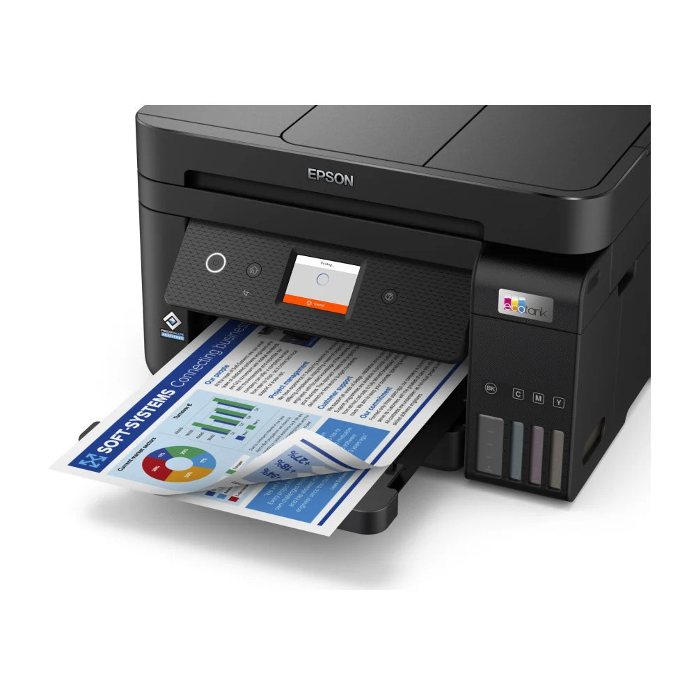 EPSON ECOTANK L6290 IMPRIMANTE PRO MULTIFONCTION À RÉSERVOIRS RECHARGEABLES (C11CJ60405)