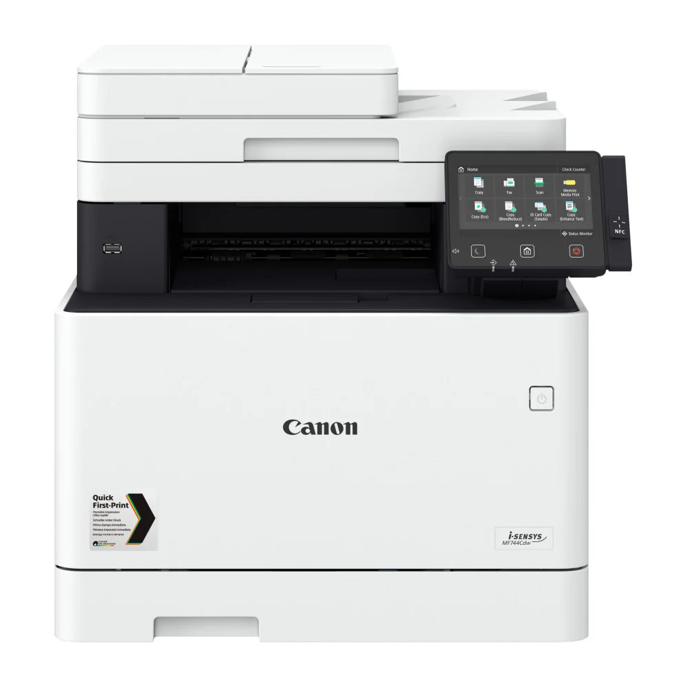 IMPRIMANTE MULTIFONCTION LASER COULEUR CANON MF744CDW (3101C010AA)