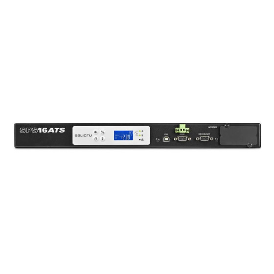 SYSTÈME DE TRANSFERT AUTOMATIQUE 16 A SALICRU SPS 16 ATS (658CB000001)