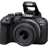 APPAREIL PHOTO HYBRIDE CANON EOS R10 + OBJECTIF RF-S 18-45MM F4.5-6.3 IS STM + BAGUE D'ADAPTATION MONTURE EF-EOS R (5331C038AA)
