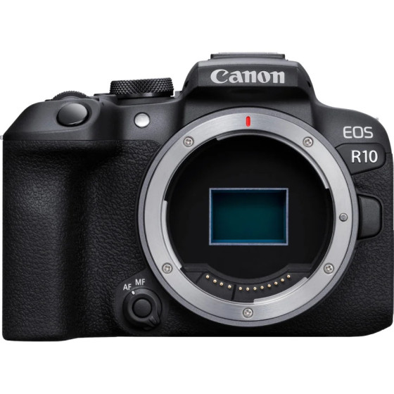 APPAREIL PHOTO HYBRIDE CANON EOS R10 + OBJECTIF RF-S 18-45MM F4.5-6.3 IS STM + BAGUE D'ADAPTATION MONTURE EF-EOS R (5331C038AA)