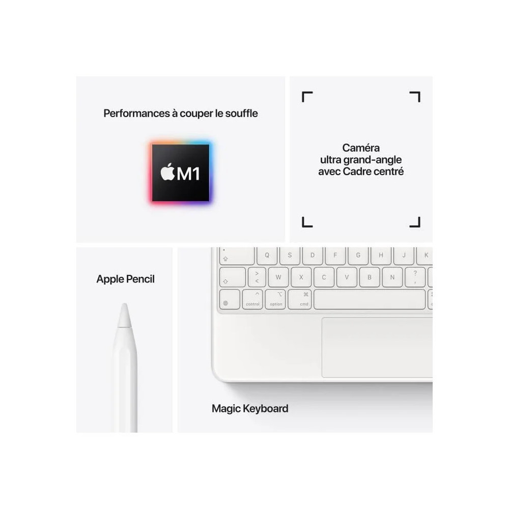 APPLE - 12,9" IPAD PRO (2021) WIFI + CELLULAIRE 128GO (MHR43NF/A)