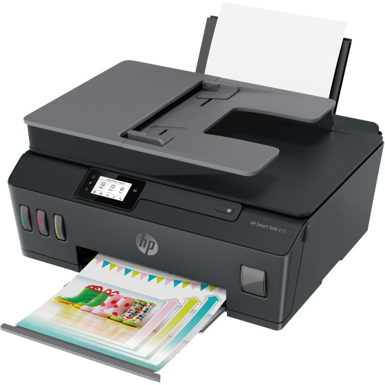 IMPRIMANTE MULTIFONCTION À RÉSERVOIRS RECHARGEABLES HP SMART TANK 615 (Y0F71A)