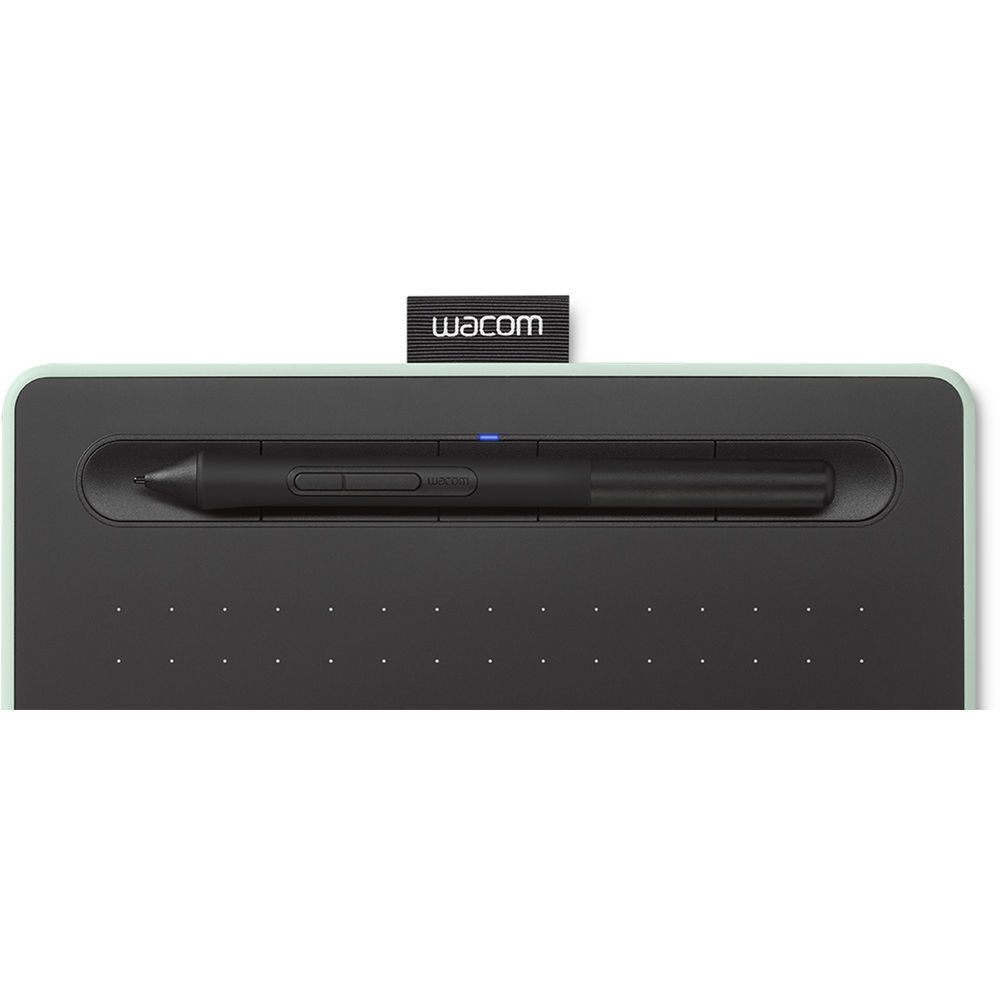 TABLETTE GRAPHIQUE WACOM INTUOS PETITE - USB & BLUETOOTH - COULEUR PISTACHE (CTL-4100WLE-S)