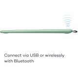 TABLETTE GRAPHIQUE WACOM INTUOS PETITE - USB & BLUETOOTH - COULEUR PISTACHE (CTL-4100WLE-S)