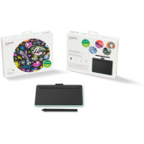 TABLETTE GRAPHIQUE WACOM INTUOS PETITE - USB & BLUETOOTH - COULEUR PISTACHE (CTL-4100WLE-S)