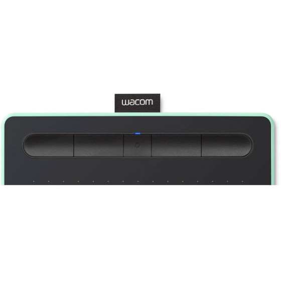 TABLETTE GRAPHIQUE WACOM INTUOS PETITE - USB & BLUETOOTH - COULEUR PISTACHE (CTL-4100WLE-S)