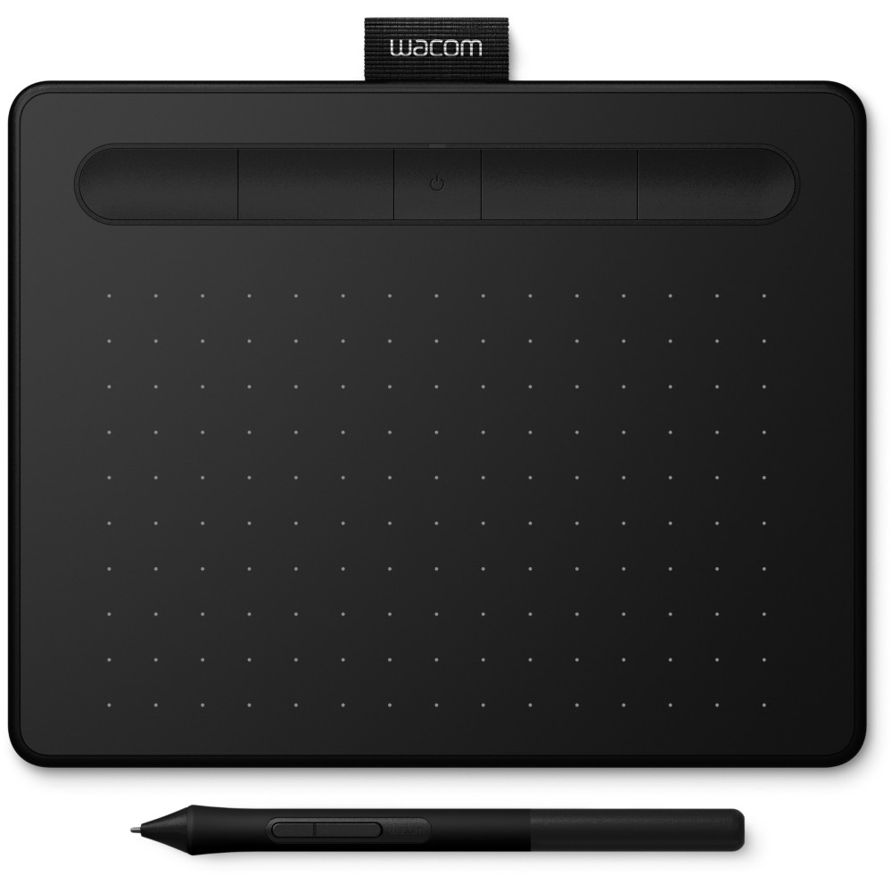 TABLETTE GRAPHIQUE WACOM INTUOS PETITE - USB & BLUETOOTH (CTL-4100WLK-S)