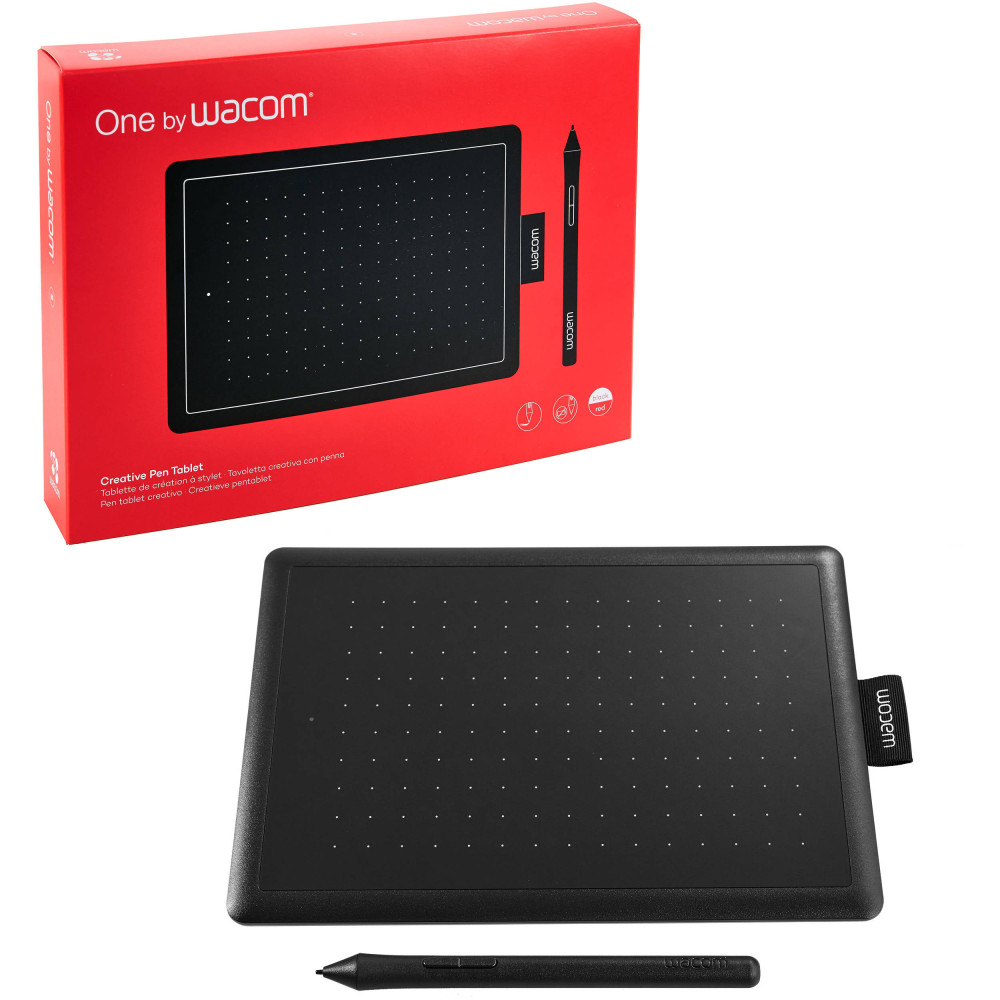 TABLETTE GRAPHIQUE ONE BY WACOM MOYENNE - USB (CTL-672-S)